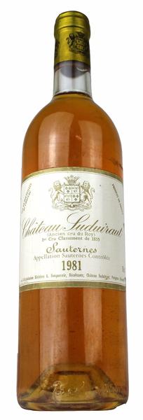 Chateau Suduiraut, 1981